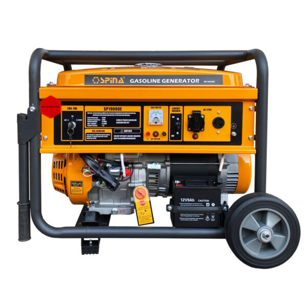 موتوربرق بنزینی اسپینا Spina ظرفیت 8.5KW استارتی مدل SP19000E